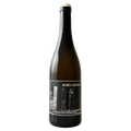 Fles Hors-Champ 2024, witte natuurwijn van Les Vins de l'Aventure, zwart-wit foto-etiket
