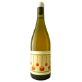Fles Tulipe 2024, witte natuurwijn van Vermentino door Project Kamoshika, etiket met tulpen